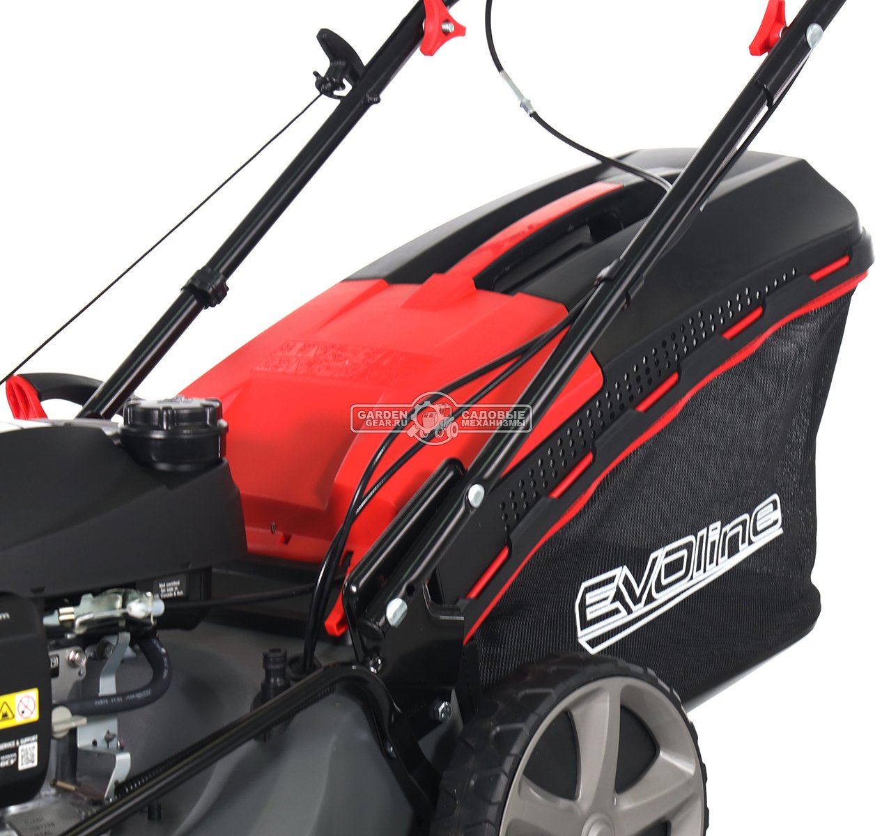 Газонокосилка бензиновая Evoline LMG 48 CVH (PRC, 48 см, Honda GCV 170, 170 см3, 4 в 1, 70 л, сталь, 34 кг)
