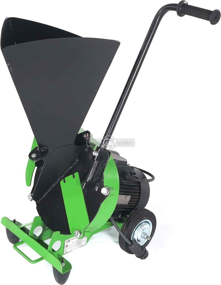 Садовый измельчитель веток электрический Дровосек МР260 220 (RUS, 2.2 кВт, ветки до 72 мм, 45 кг)