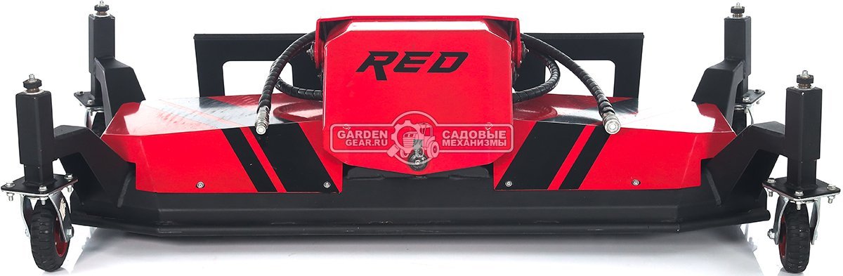 Газонокосилка мульчирующая RED для мини-погрузчика, 6 дисков с ножами, ширина 158 см., 190 кг.