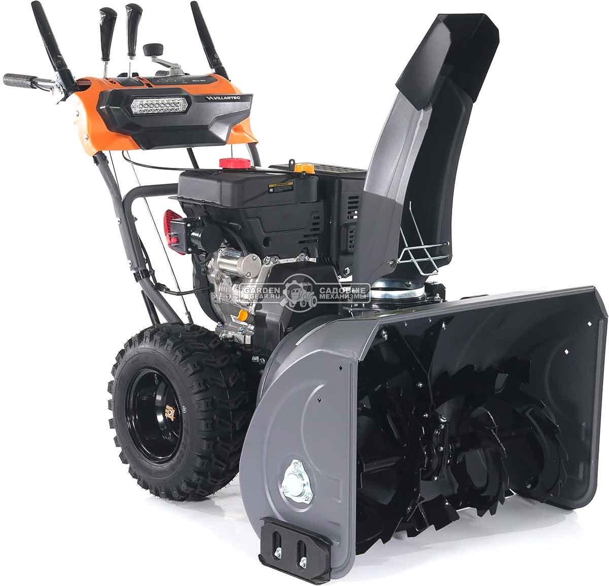 Снегоуборщик Villartec WB1176E (PRC, 76 см, Loncin, 302 см3, эл/стартер 220В, фара, подогрев рукояток, дифференциал, скорости 6/2, 117 кг)