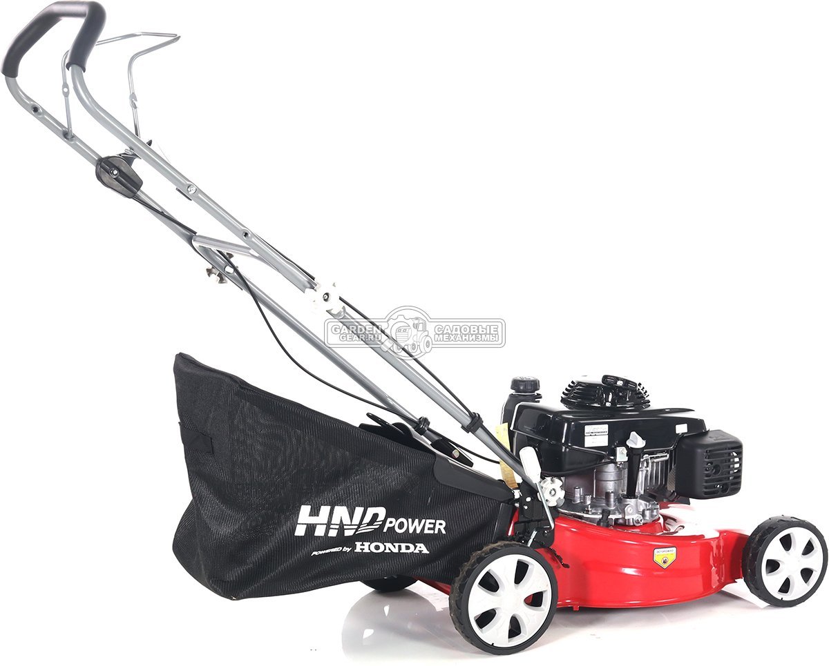 Газонокосилка бензиновая несамоходная HND LM46XP (PRC, 46 см, Honda GVX160, 163 см3, сталь, 34 кг)