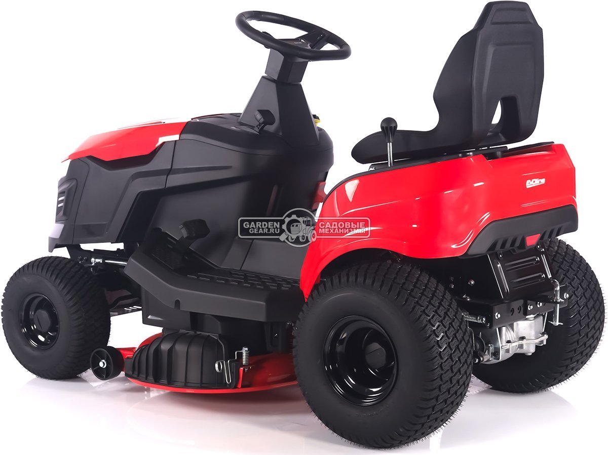 Садовый трактор Evoline TRG 98 M (PRC, Loncin 452 куб.см., механика, ширина кошения 96 см, боковой выброс, 182 кг)