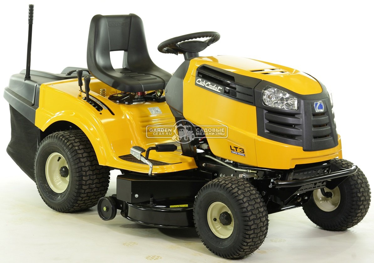 Садовый трактор Cub Cadet LT3 PR105 (USA, Cub Cadet 679, V-Twin, 679 куб.см., гидростатика, травосборник 240 л., ширина кошения 105 см., 198 кг.)