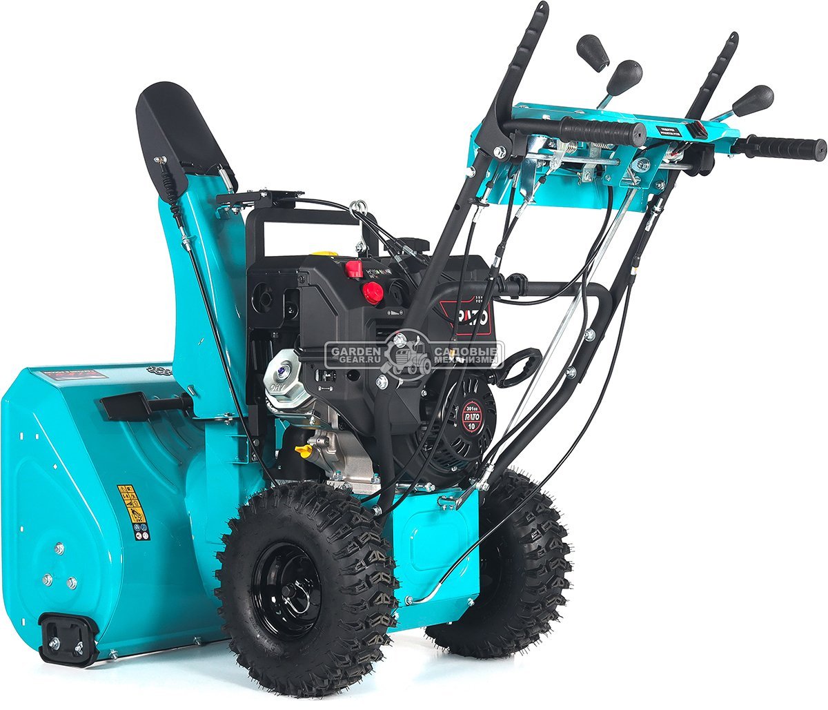 Снегоуборщик Steviman SX-72 (RUS, 72 см, Rato 301 см3, эл/стартер 220В, фара, скорости 6/2, 105 кг)