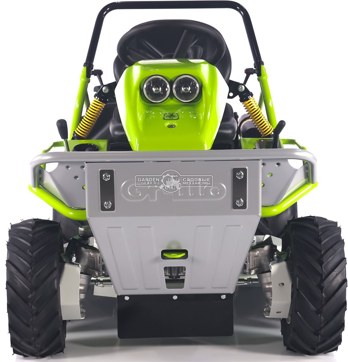 Садовый трактор для высокой травы и работы на склонах Grillo Climber 10.27 4WD (ITA, B&S 8290 CXi, 724 куб.см3, задний выброс, диффер., 98 см, 383 кг)