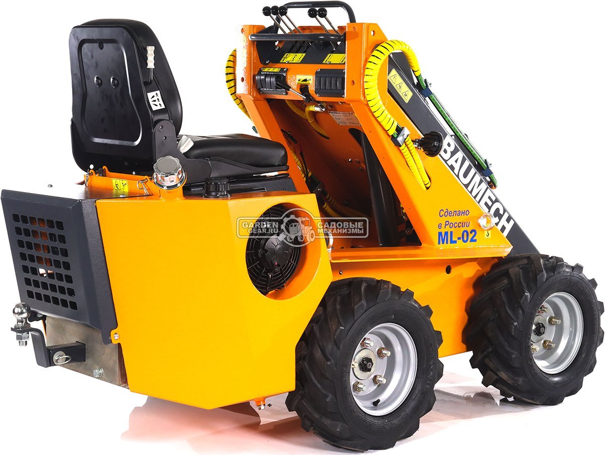 Универсальная машина мини-погрузчик Baumech ML-02 Pro с двигателем Zongshen GB750 EFI V-Twin инжектор