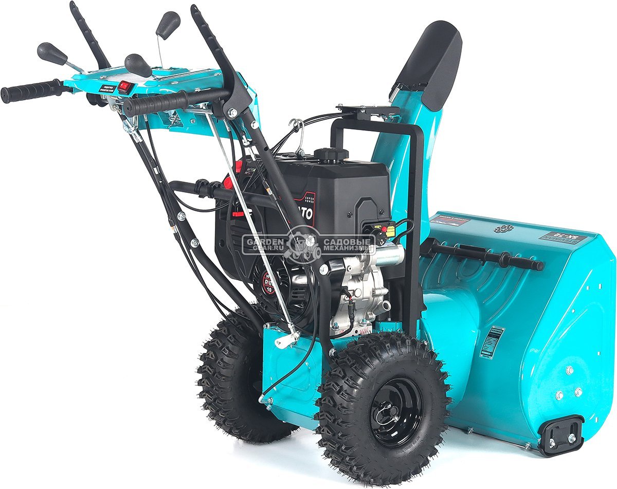 Снегоуборщик Steviman SX-72 (RUS, 72 см, Rato 301 см3, эл/стартер 220В, фара, скорости 6/2, 105 кг)