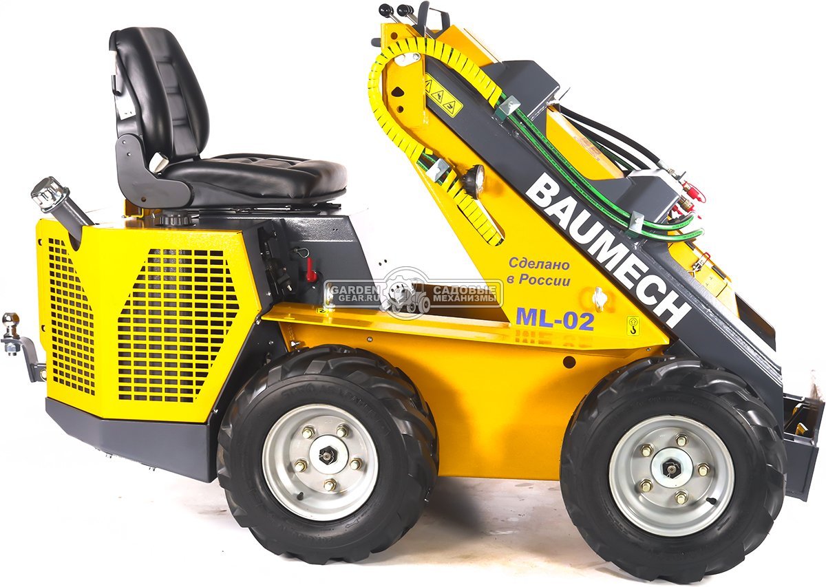 Универсальная машина мини-погрузчик Baumech ML-02 Pro с двигателем Zongshen GB750 EFI V-Twin инжектор