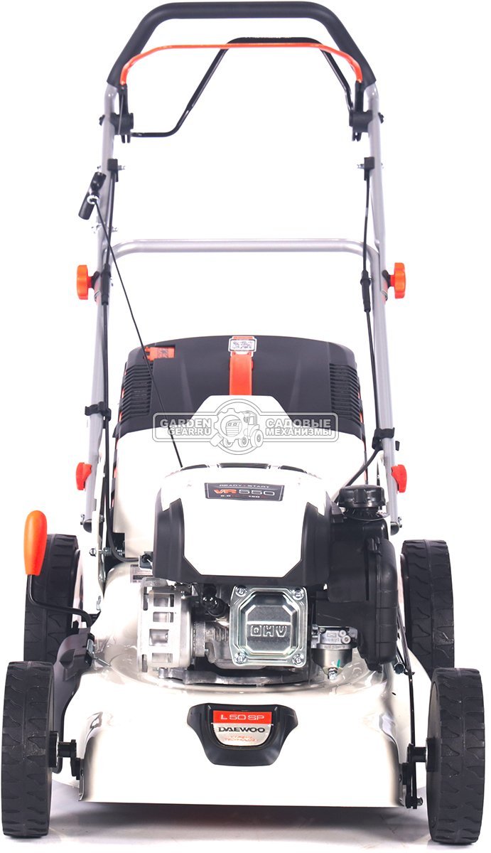 Газонокосилка бензиновая Daewoo L 50SP (PRC, 48 см, Daewoo, 150 см3, Turbo X Blade, сталь, 65 л, 4 в 1, 30 кг)