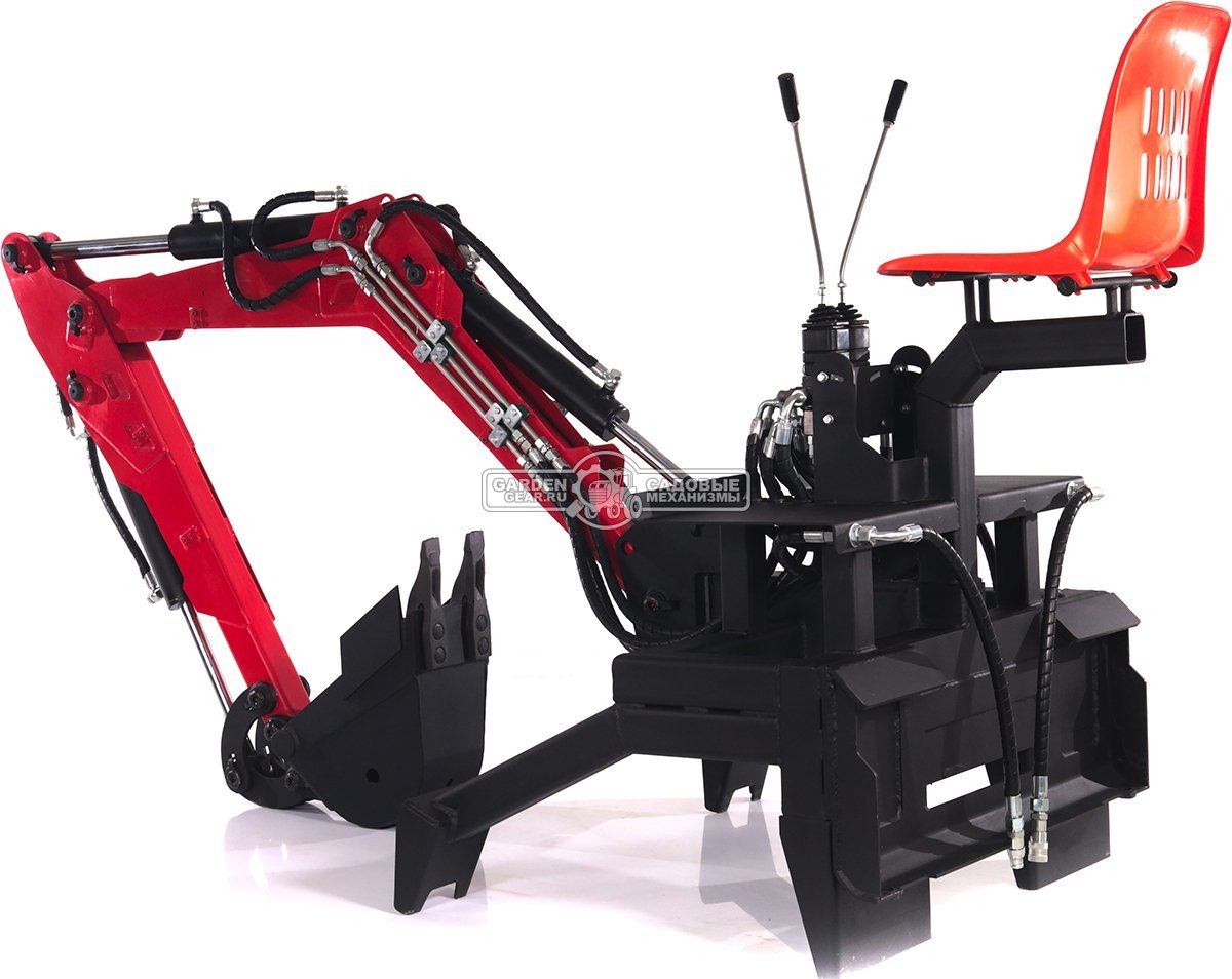 Экскаватор навесной RED для мини-погрузчика 348 кг.