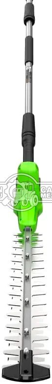 Кусторез аккумуляторный штанговый GreenWorks G40PH511 без АКБ и ЗУ (PRC, 40В, 51 см, шаг 28 мм, штанга 2.7 м, 3.95 кг)