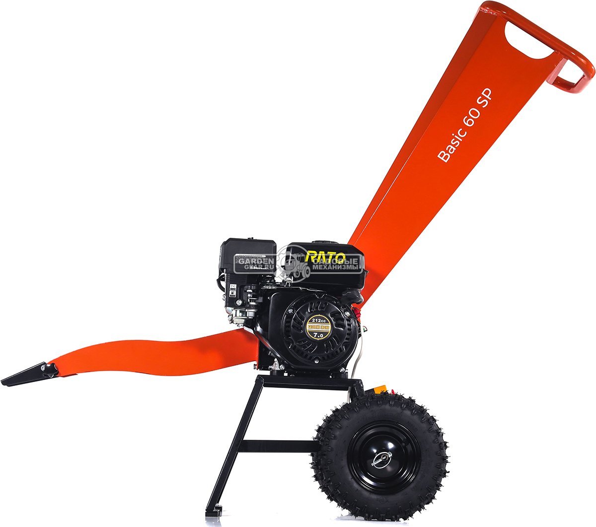 Садовый измельчитель веток бензиновый Yard Fox Basic 60SP (PRC, Rato, 212 см3, ветки до 60 мм, 45 кг)