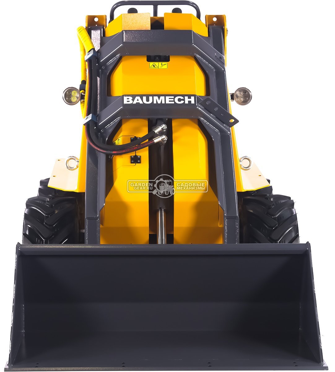 Универсальная машина мини-погрузчик Baumech ML-02 Lite + ковш универсальный 110 см., с двигателем Zongshen GB460E