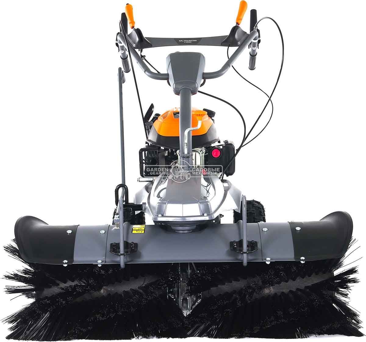 Подметальная машина Villartec S50100 (PRC, Zongshen, 173 см3, ширина 100 см., диаметр 35 см., 3 вперед / 1 назад, 79 кг)