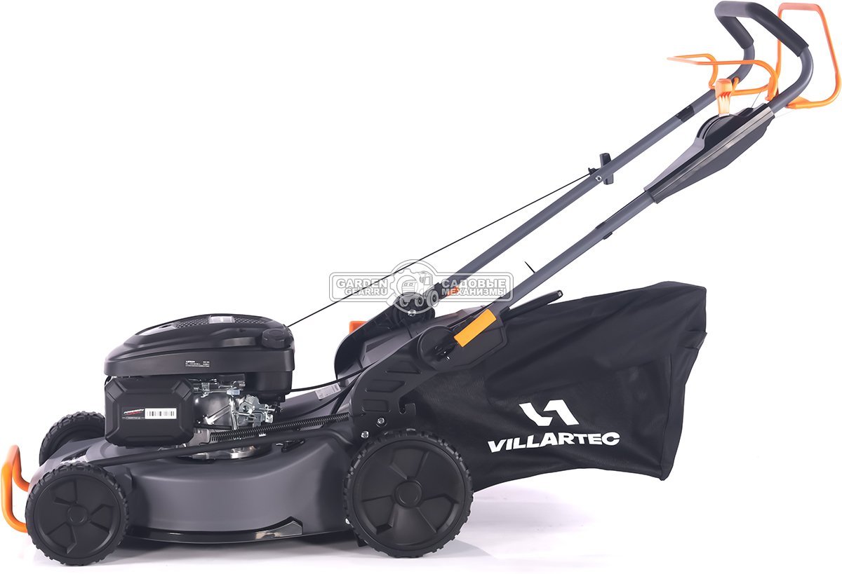 Газонокосилка бензиновая Villartec MB 448VC Commercial (PRC, 48 см, Loncin Ready Start 166 см3, сталь, вариатор, 4 в 1, 75 л, 30 кг)