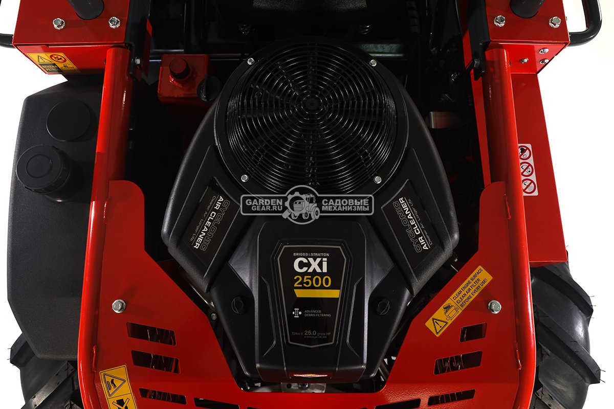 Садовый трактор для высокой травы и работы на склонах SABO GLADIATOR 95 F AWD (GER, B&S Intek 8-44C8, 724 куб.см., 95 см, дифференциал, 388 кг.)