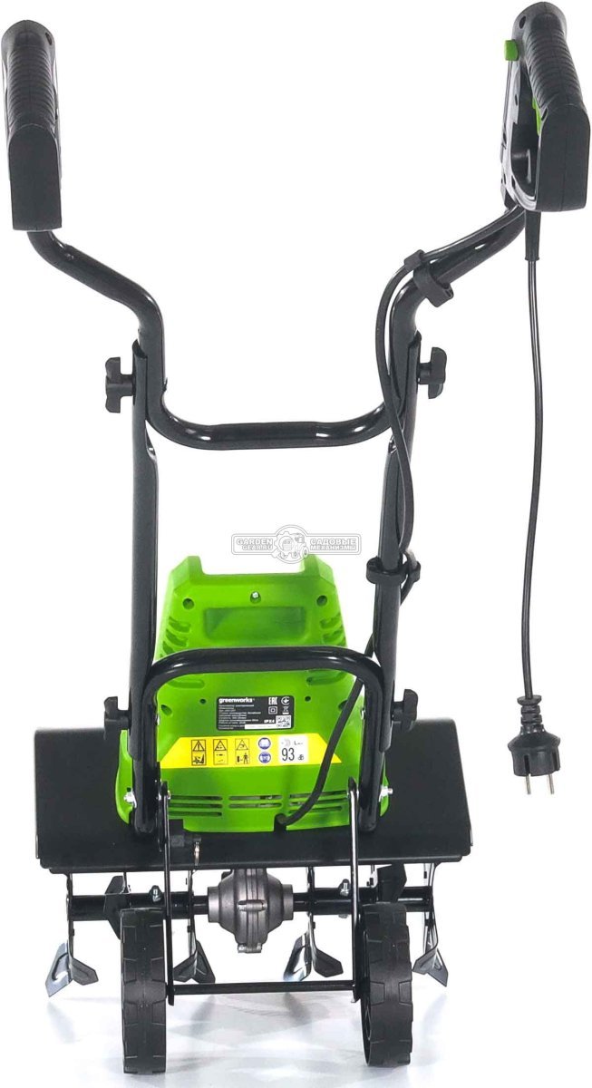 Культиватор электрический GreenWorks GTL1520 (PRC, 1500 Вт, 40 см, 11 кг)