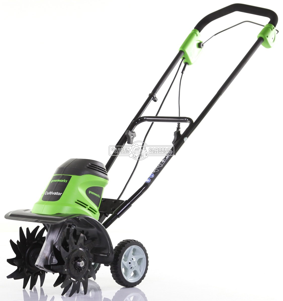 Культиватор электрический GreenWorks GTL9526 (PRC, 950 Вт, 25 см, 12 кг)