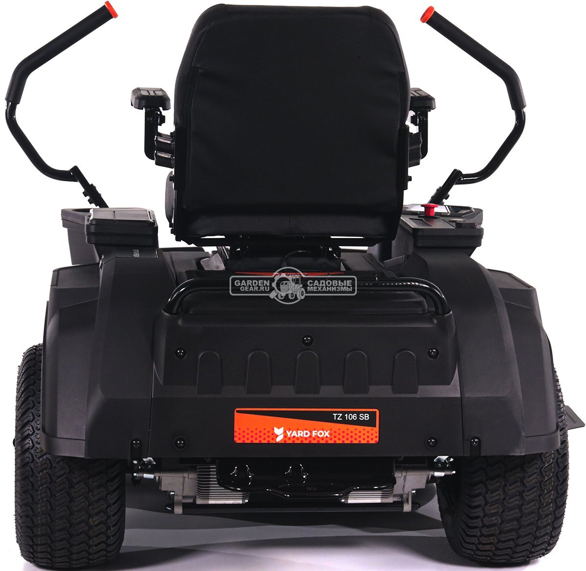 Садовый райдер Yard Fox TZ 106 SB аккумуляторный с нулевым радиусом разворота (PRC, 56В,100 Ач LFP/Li-ion, 106 см, LED-фара, 210 кг)