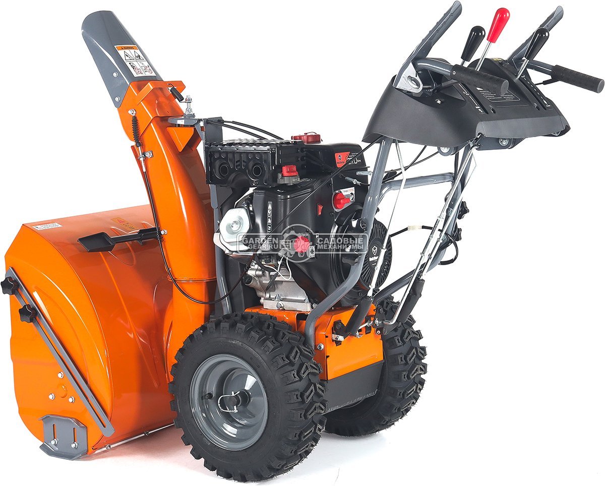 Снегоуборщик Holzfforma ST330DLE PRO Quattro Auger (PRC, 76 см, LCT Snow Storm 414 см3, эл/стартер 220В, LED фара, AutoTurn, скорости 6/2, 115 кг.)