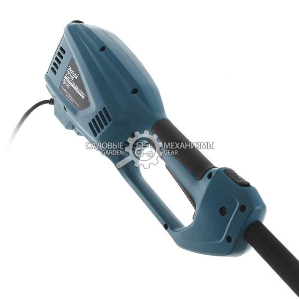 Триммер электрический Makita UR3501 (PRC, 1000 Вт, леска 2 мм, верхнее распол. двигателя, ремень, 4.3 кг)