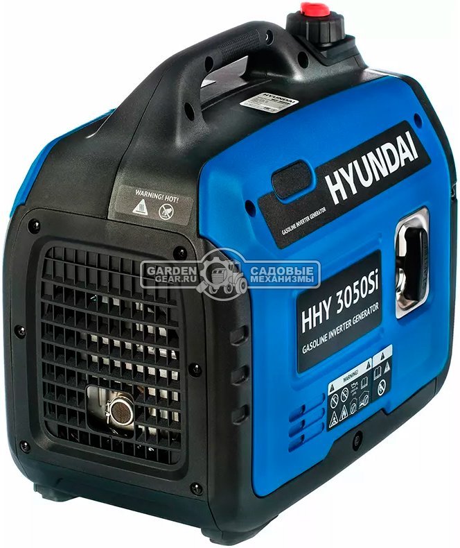 Бензиновый генератор инверторный Hyundai HHY 2050Si (PRC, Hyundai, 145 см3, 2.0/2.3 кВт, 3.7 л, 18 кг)