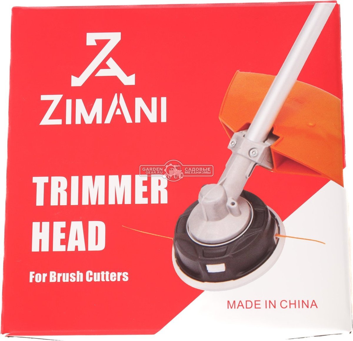 Триммерная головка ZimAni AutoCut 46-2 для FS 350-490 (M12, 1,5&quot;, L, аналог 40037102115, регулировка нажатием, 2.7 - 3.3 мм)