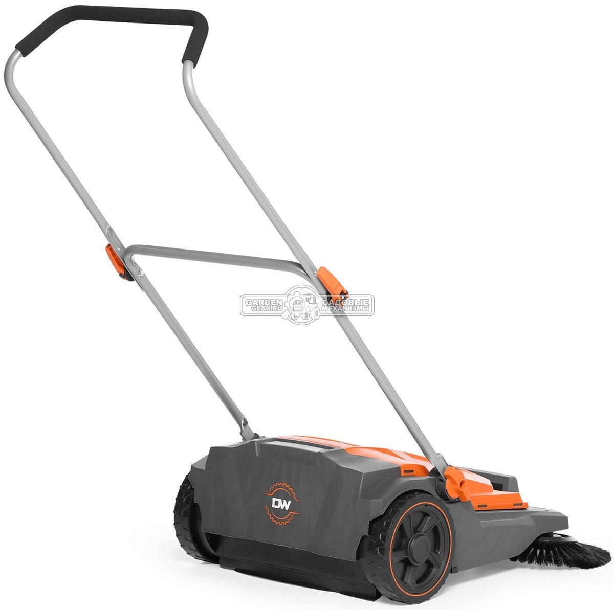 Подметальная механическая щетка Daewoo DASW 6520 (PRC, до 1800 м2/ч., ширина 65 см., диаметр щетки 26 см., мусоросборник 20 л., 9,1 кг.)
