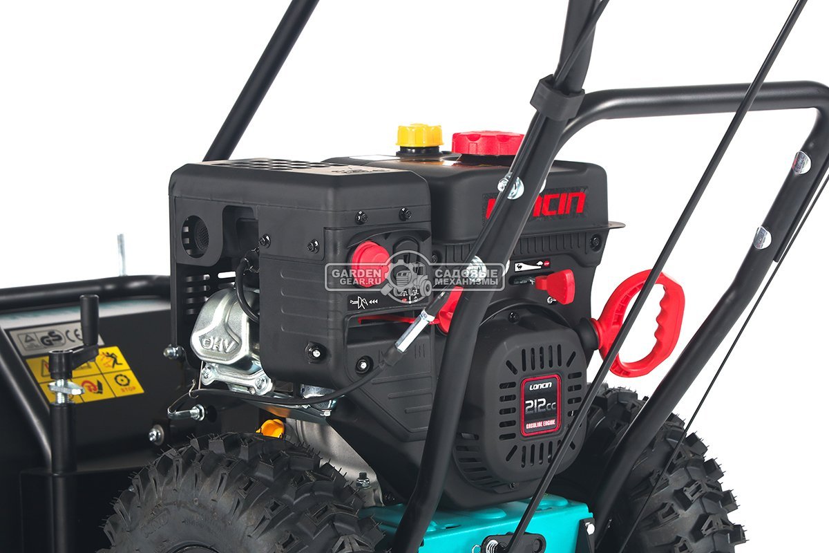 Подметальная машина Steviman SW-62E (PRC, Loncin LC170FS, 212 куб.см., ширина 62 см, диаметр 35 см, 6 вперед/2 назад, 73 кг.)