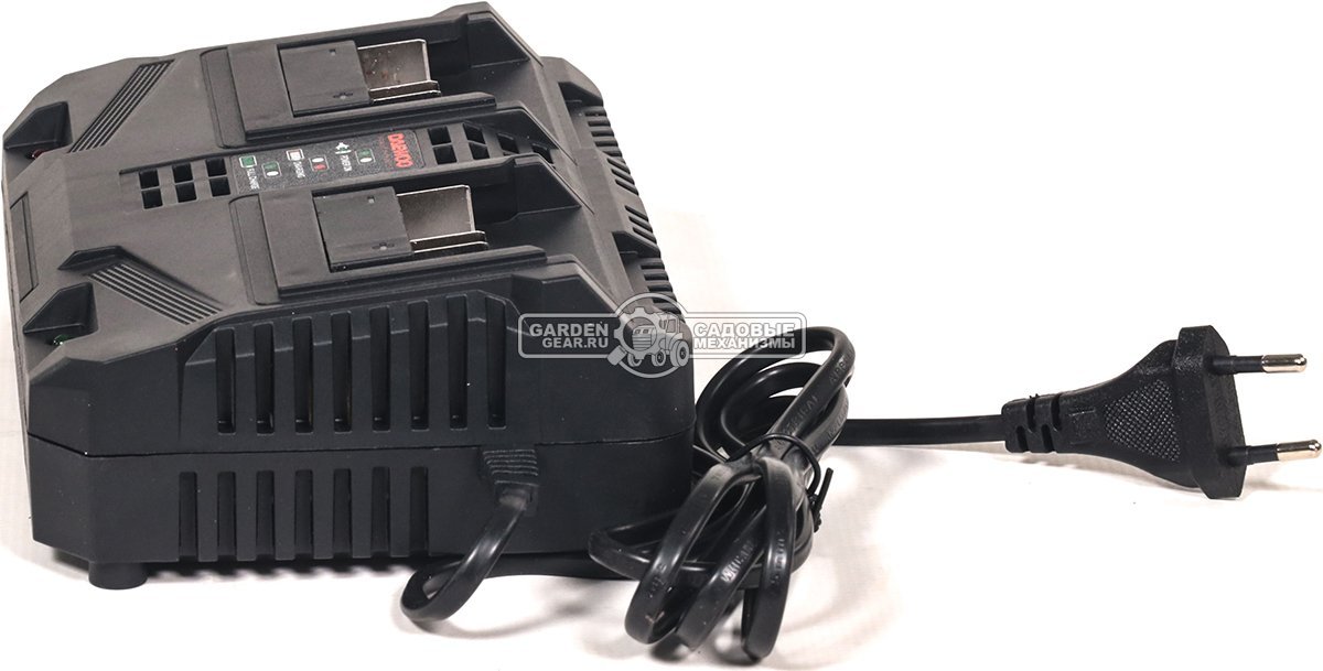 Зарядное устройство Daewoo DACH 8021Li быстрой зарядки двойное (PRC, 2x4.0А, 21В, 0.52 кг)