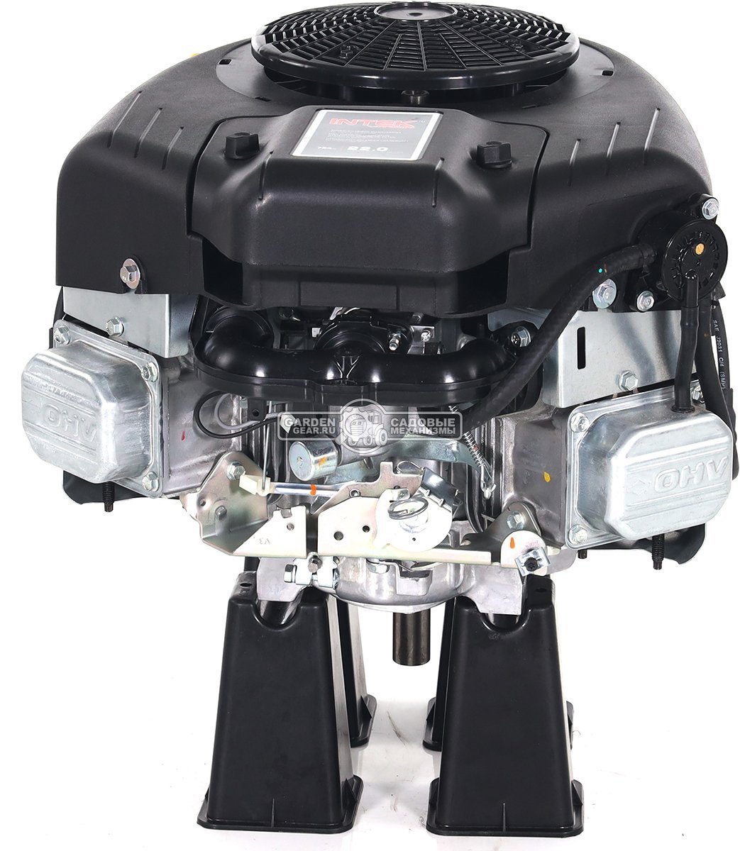 Бензиновый двигатель Briggs&Stratton 8240 Intek V-Twin (USA, 22 л.с., 724 см3., вертикальный вал, диам 25,4 мм, L 80,20 мм, 36,8 кг.)