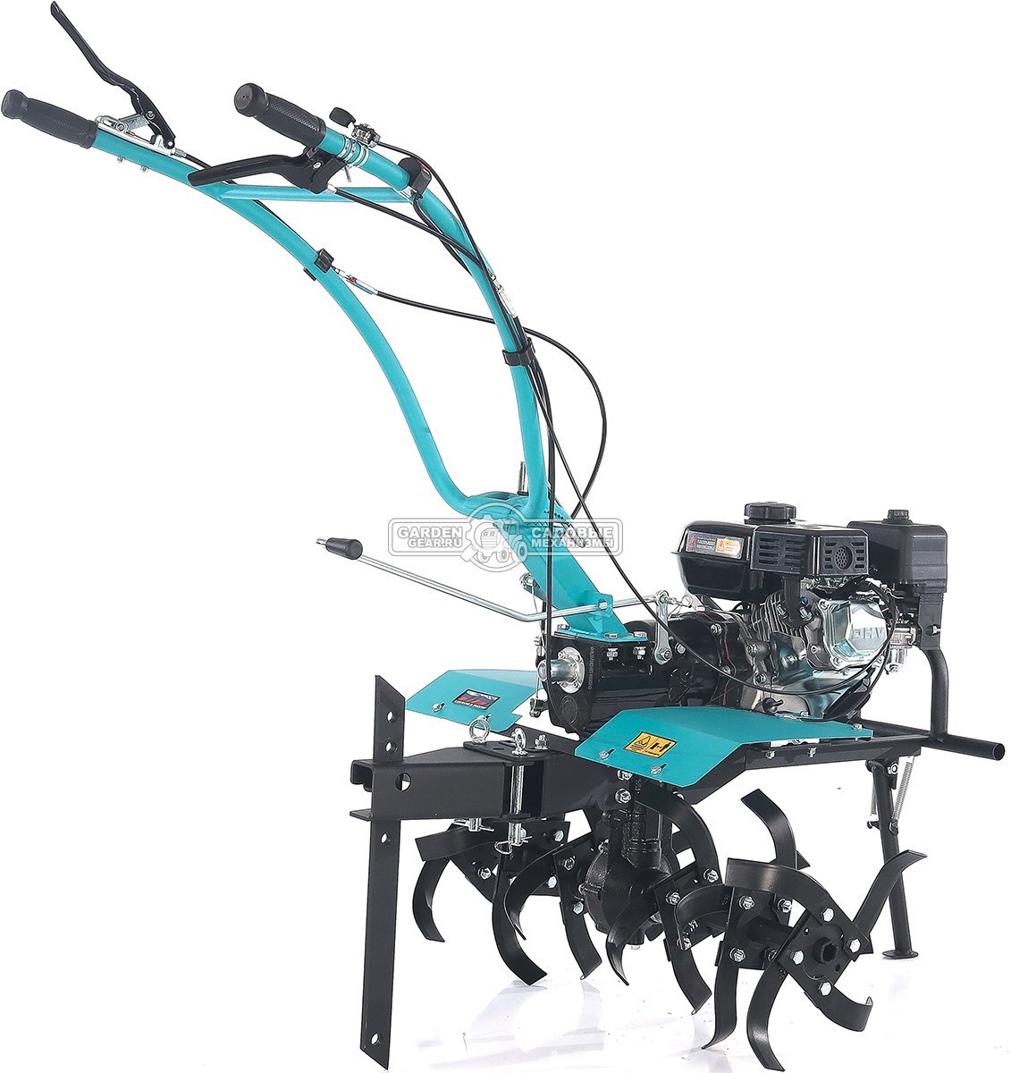 Мотоблок Steviman MT-500 (RUS, колеса 4.00х10, EST 212 см3, 90 см, 2 вперед/1 назад, ВОМ, 100 кг)