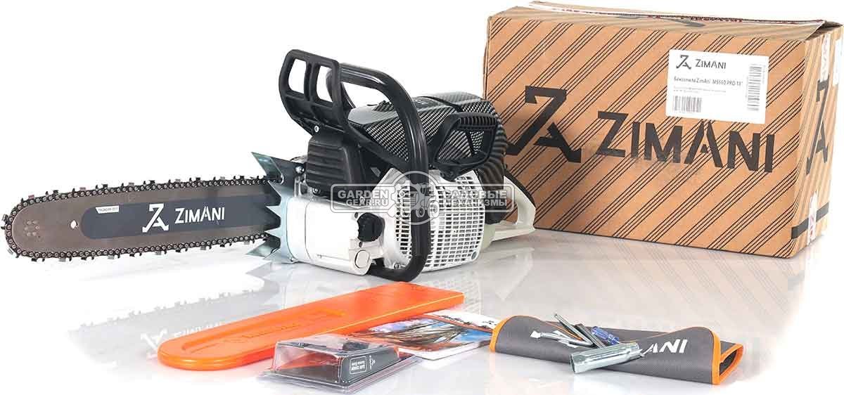 Бензопила ZimAni MS 660 Pro 18" (PRC, 91.6 куб.см., 5.4 кВт/7.0 л.с., 3/8", 1.6 мм, 66E, Walbro Carburetor, 8 кг)