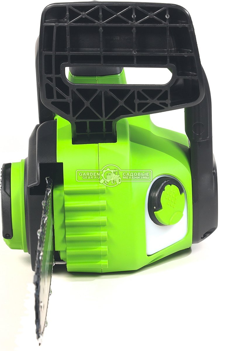 Пила аккумуляторная цепная GreenWorks G24CS25 10&quot; c АКБ 4 А/ч и ЗУ (PRC, 24В, 3/8&quot;-1.1-46E, 2.7 кг)