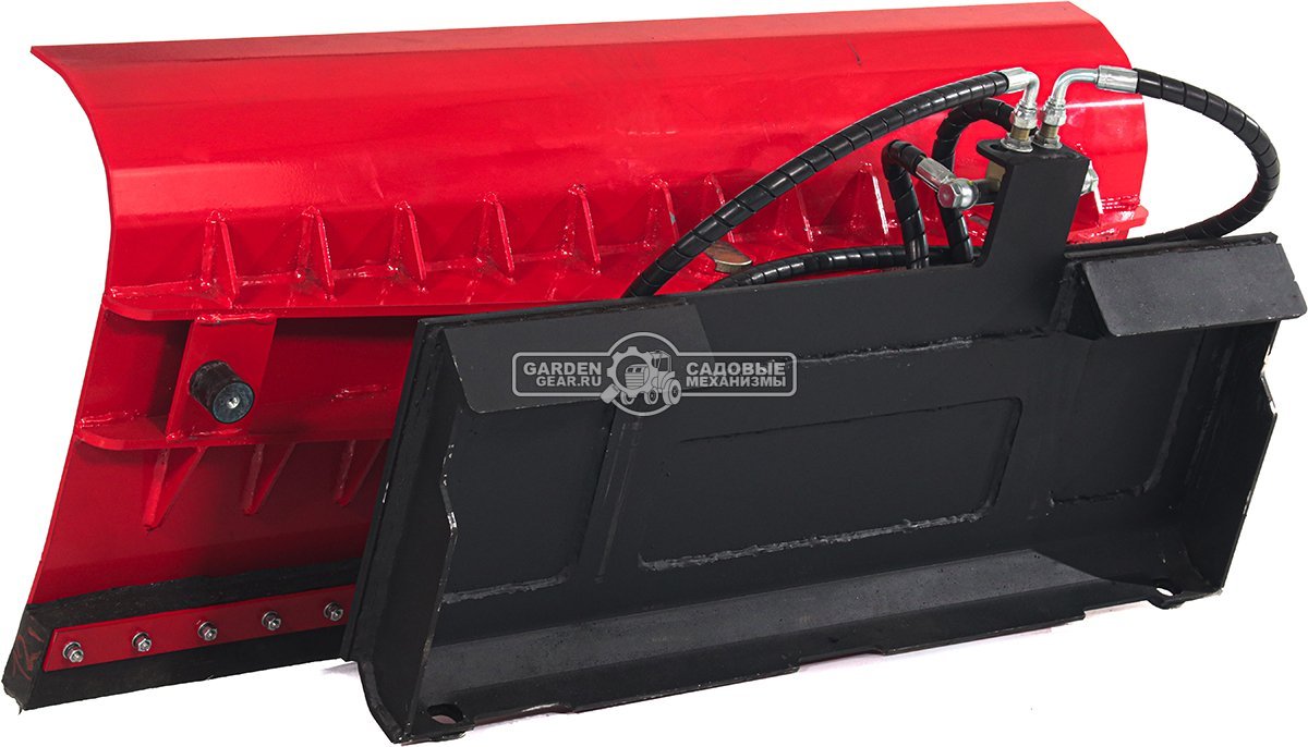 Мини-погрузчик шарнирно сочленённый RED RBF-03 + бульдозерный отвал (Zongshen GB750EFI 30 л.с., грузоподъемность до 700 кг., ковш 150 л., 1270 кг.)