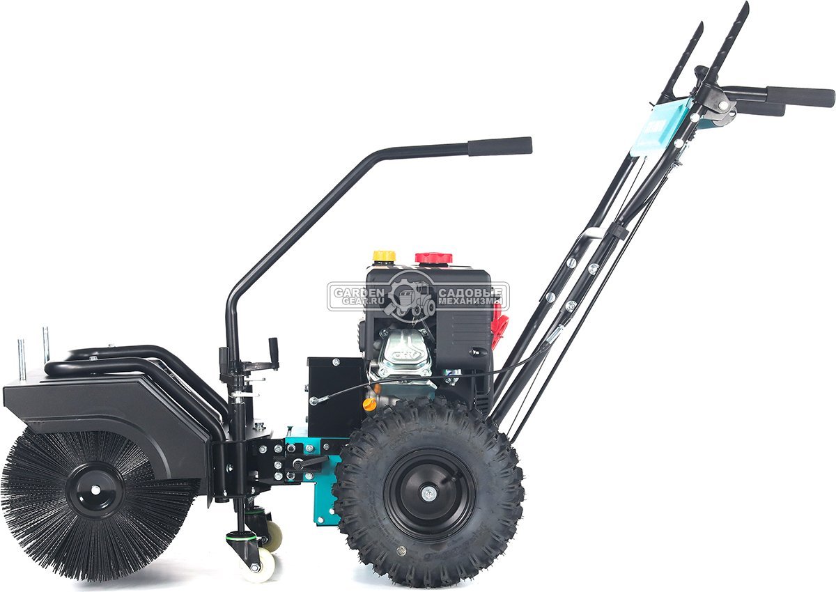 Подметальная машина Steviman SW-62E (PRC, Loncin LC170FS, 212 куб.см., ширина 62 см, диаметр 35 см, 6 вперед/2 назад, 73 кг.)