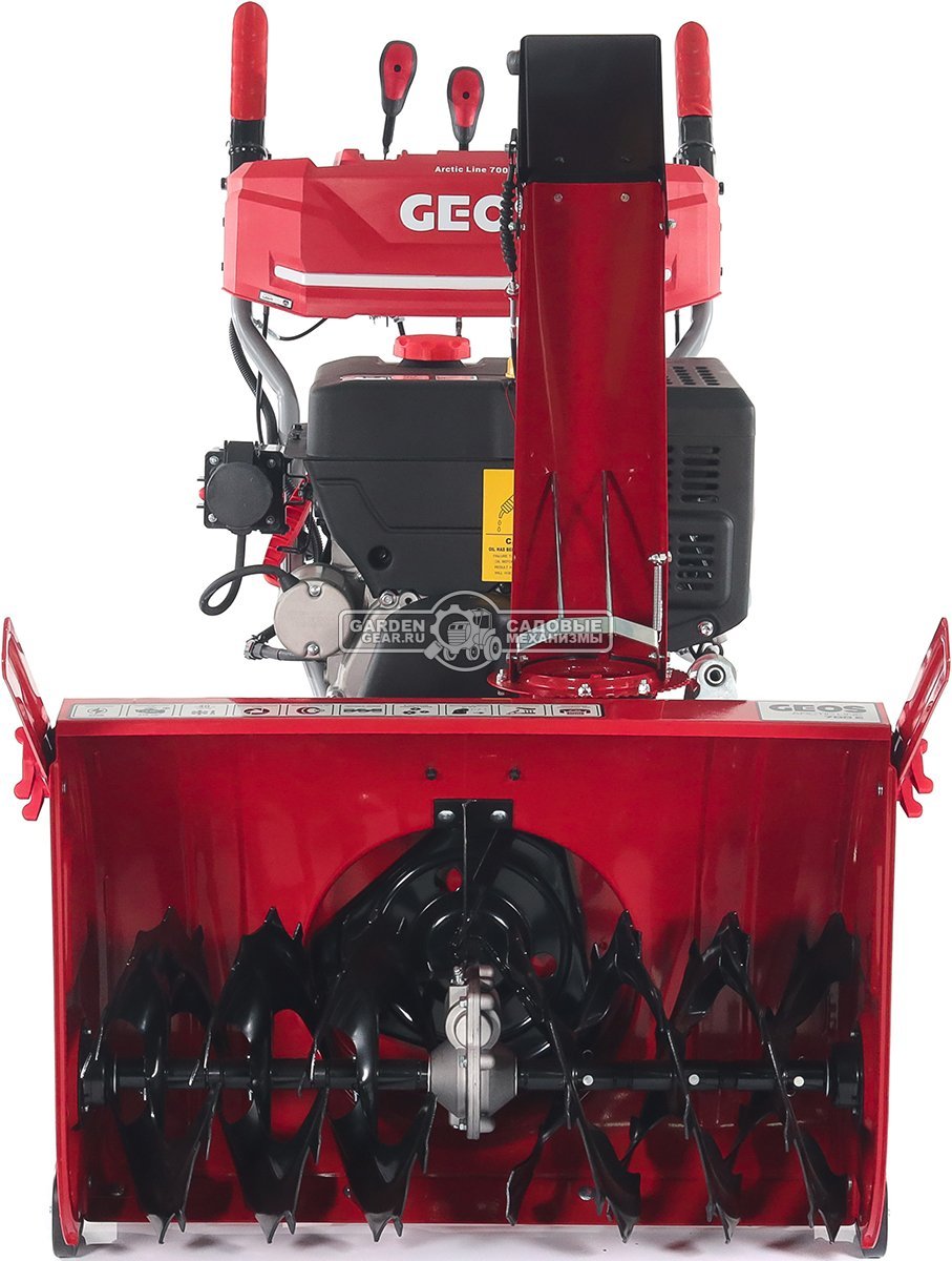Снегоуборщик Geos Arctic Line 700 E (PRC, 70 см, Loncin, 375 куб.см., скорости 6/2, автоматический дифференциал, фара, эл/стартер 220В, 123 кг)