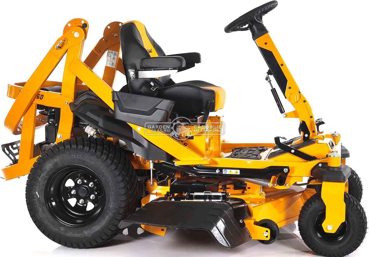 Садовый райдер Cub Cadet ZTXS4 60 Ultima с нулевым радиусом разворота (USA, Kohler KT-Pro 7000, 747 куб.см., гидростатика, ширина 152 см, 300 кг.)