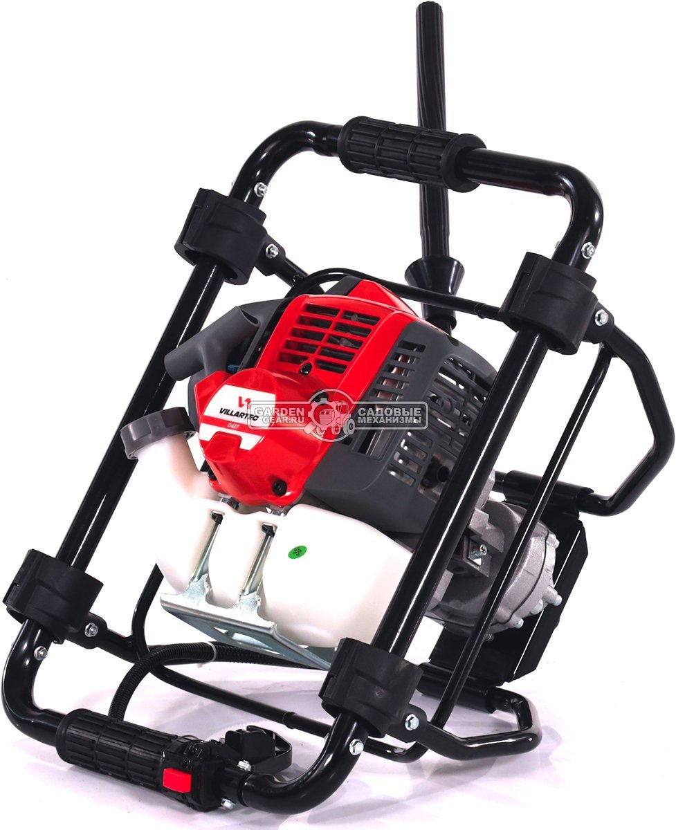 Бензобур / мотобур Villartec D427 (PRC, 41.5 см3., 1.4 кВт/2.0 л.с., до 25 см., 11,5 кг)