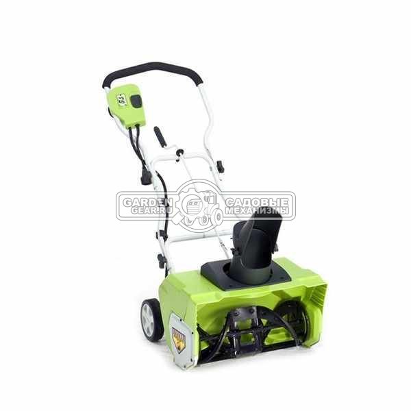 Снегоуборщик электрический GreenWorks GES13 (PRC, 1800 Вт, 51 см, 15.6 кг)