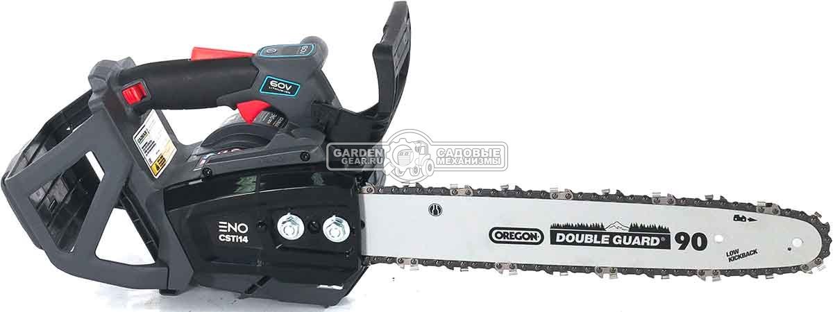 Пила аккумуляторная цепная Caiman ENO CSTi14 14&quot; без АКБ и ЗУ (RUS, BL 60В, Standart Connect, 3/8&quot;-1.1-52E, 2,0 кг.)