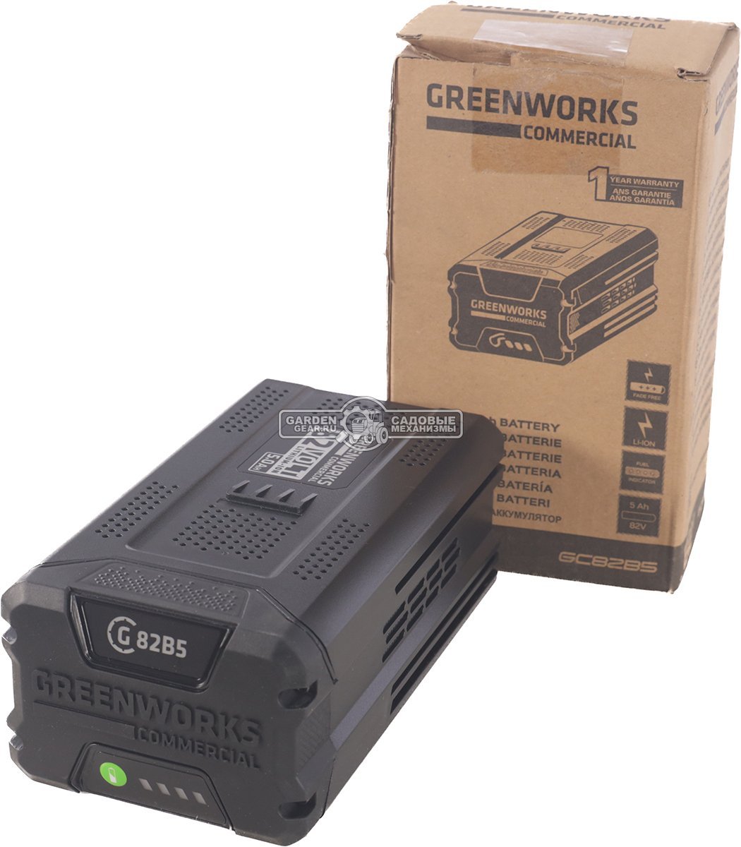 Аккумулятор GreenWorks G82B5 (PRC, Li-ion, 82V, 5 А/ч)