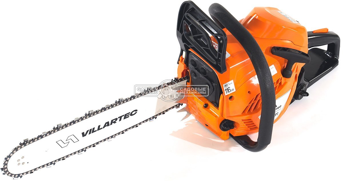Бензопила Villartec SB591 16" (PRC, 58.1 куб.см., 3.0 кВт/ 4.0 л.с., 0.325"-1.5-66E, 5.1 кг)