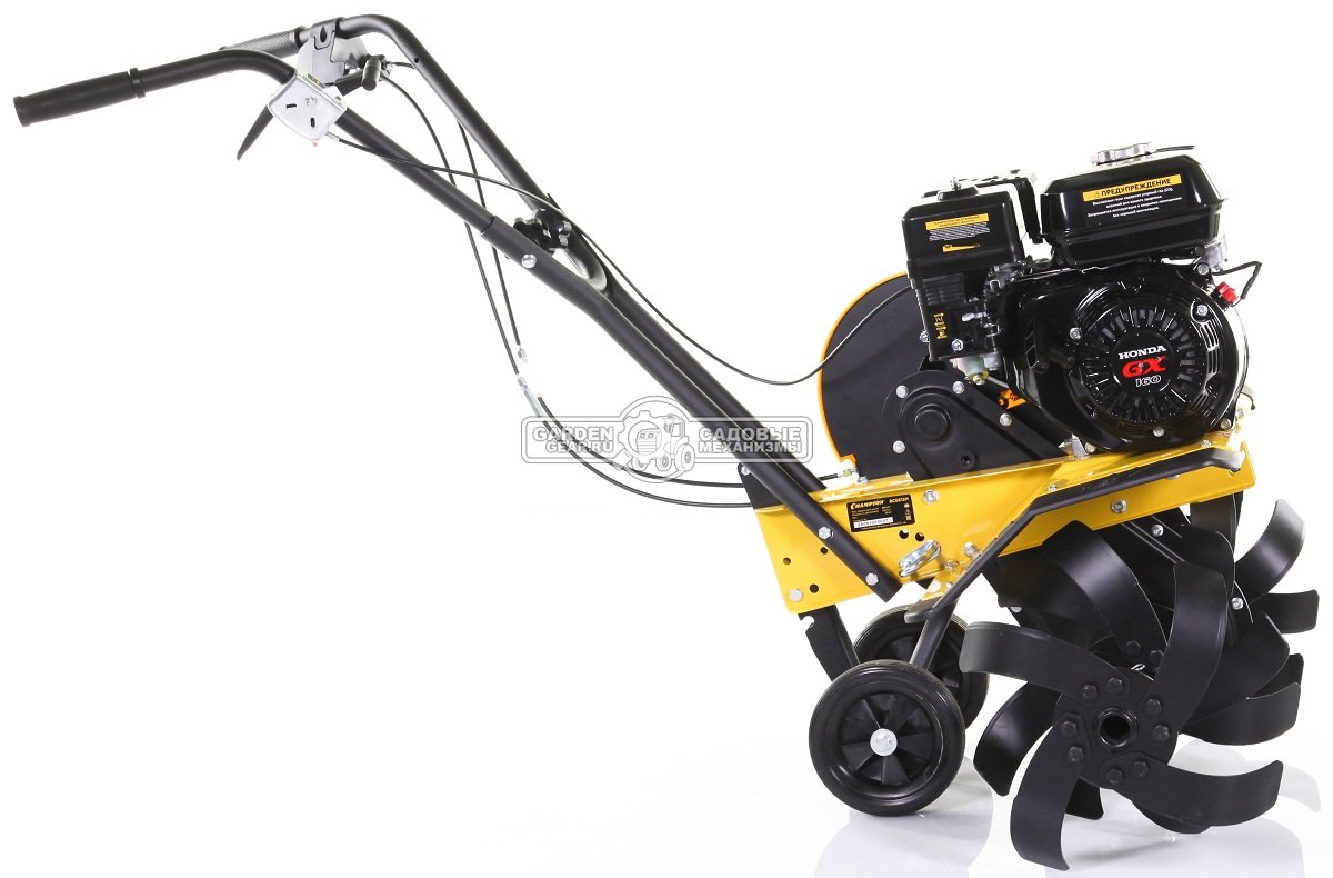 Культиватор Champion BC6612H (PRC, Honda GX160, 163 куб.см., 85 см., реверс, 51 кг.)