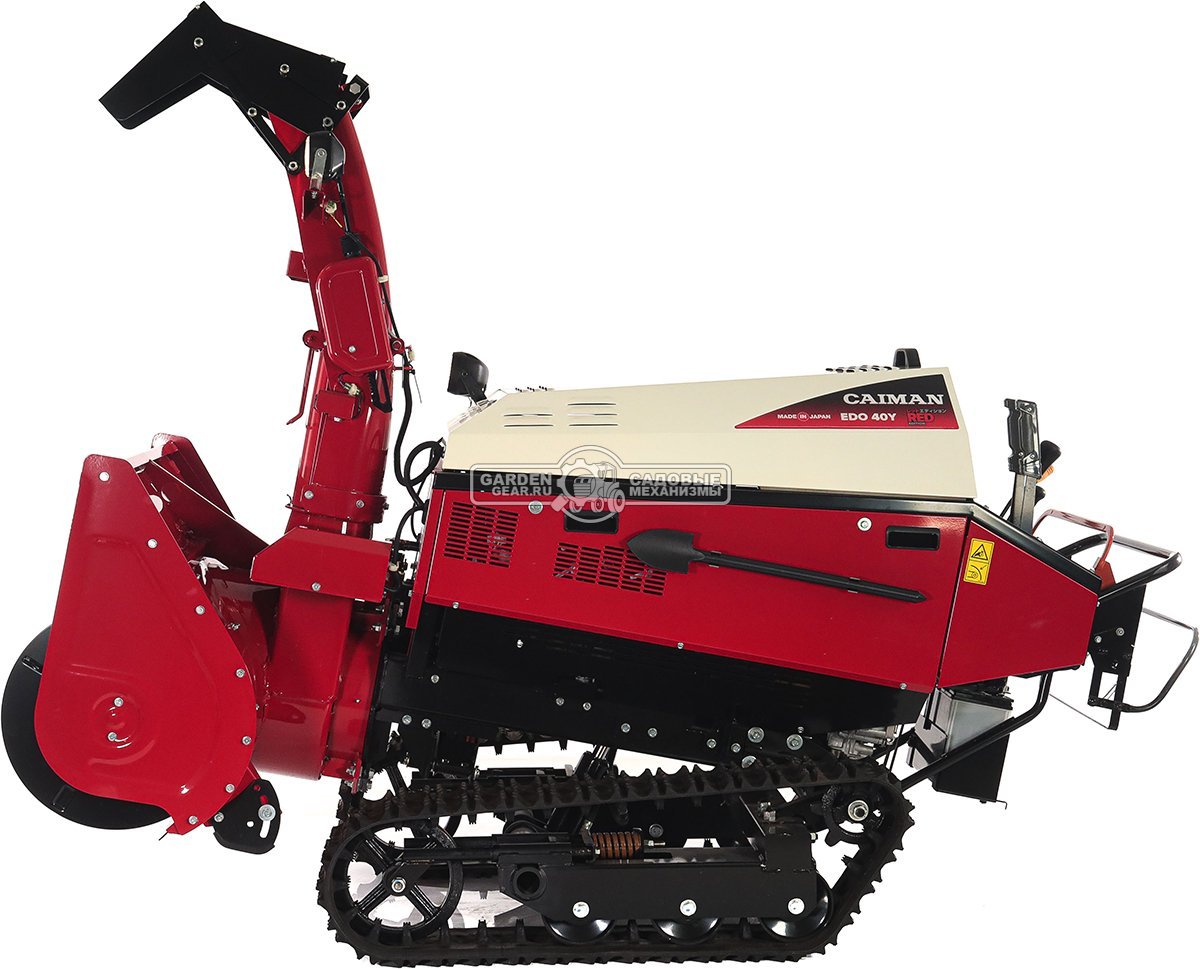 Снегоуборщик Caiman Edo 40Y гусеничный (JPN, 101 см, Yamaha EH65, 653 см3, аккумулятор 12В, гидростатическая трансмиссия, LED фара, 525 кг.)