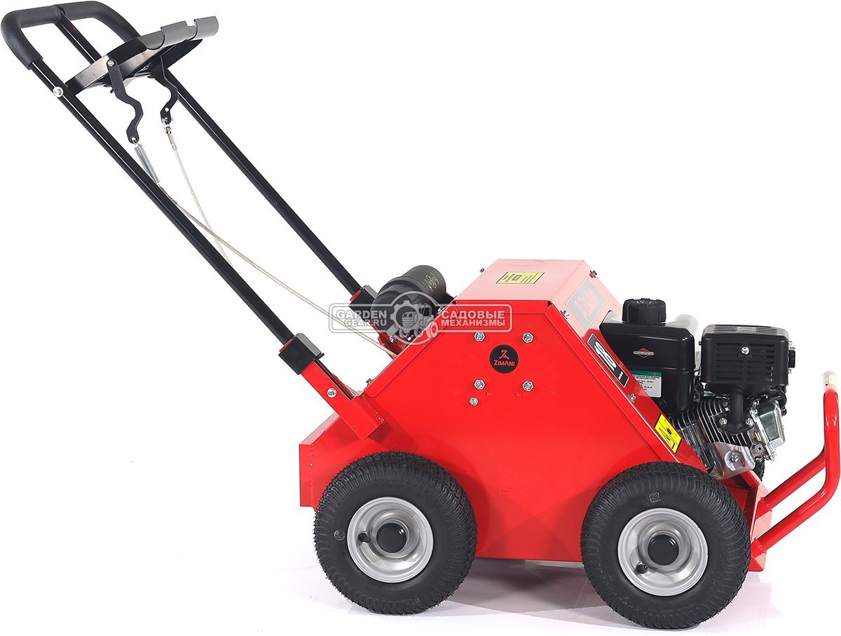 Аэратор бензиновый Zimani Lawn Core 18 (PRC, 48 см, B&S XR 6.5 л.с., сталь, пустотелые трубки, 100 кг)