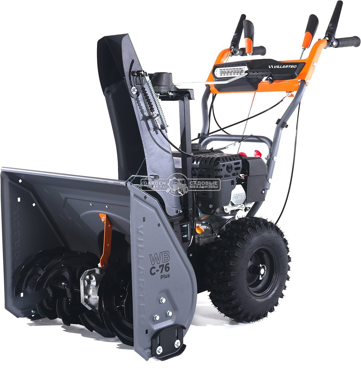 Снегоуборщик Villartec WB C-76 Plus (PRC, 61 см, Villartec, 212 см3, эл/стартер 220В, фара, скорости 4/1, 62 кг)