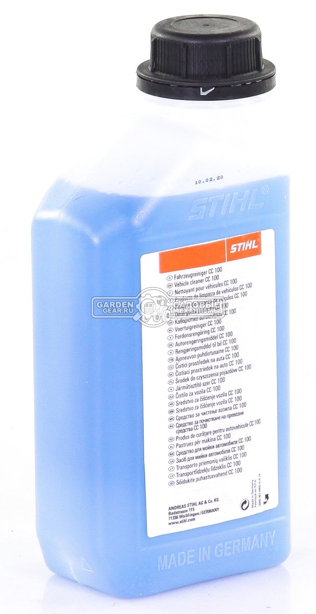 Шампунь с воском Stihl CC 100 1,0 л., (pH 6.5, с 2019 г.)