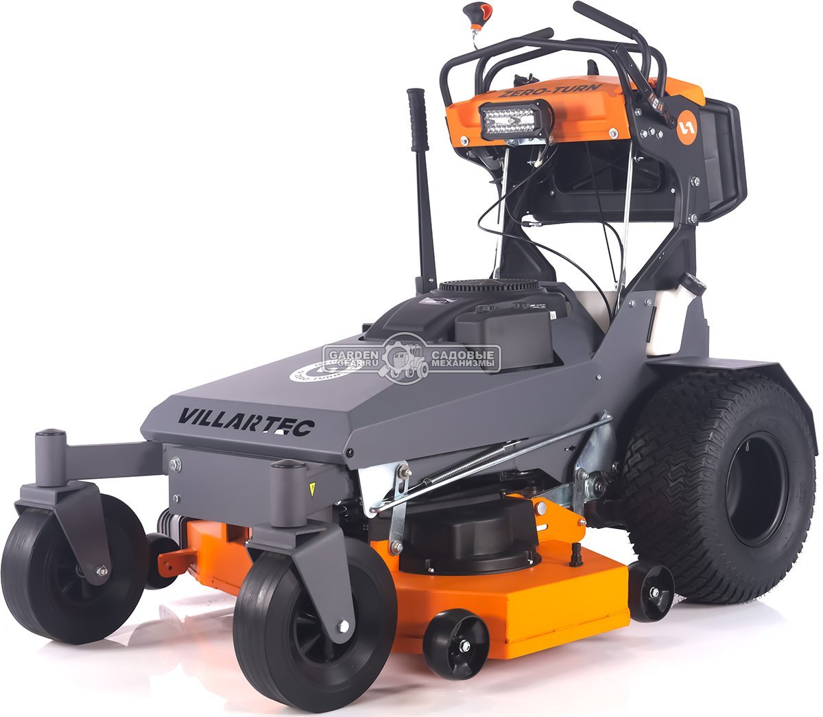 Садовый минирайдер Villartec MR 1700 Stand-On с нулевым радиусом разворота (PRC, Loncin LC1P90A 452 см3, 97 см, боковой выброс, 150 кг)