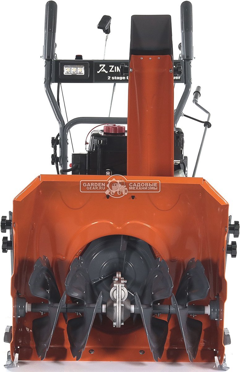 Снегоуборщик ZimAni ST124E (PRC, 61 см, LCT Storm Force 208 куб.см., фара, эл/стартер 220В, скорости 6/2, 76 кг)